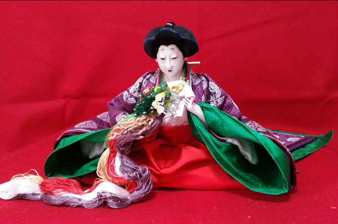 尺三寸官女(人日)