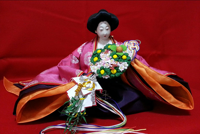 尺三寸官女(上巳)