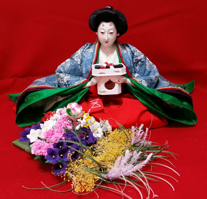 尺三寸官女(七夕)