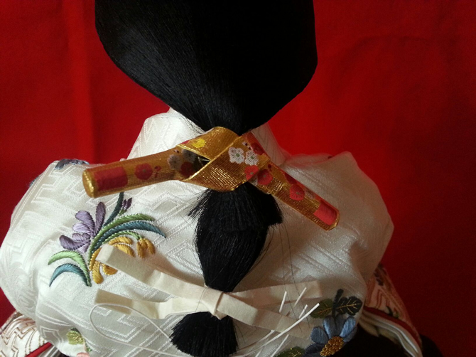 尺三寸刺繍官女